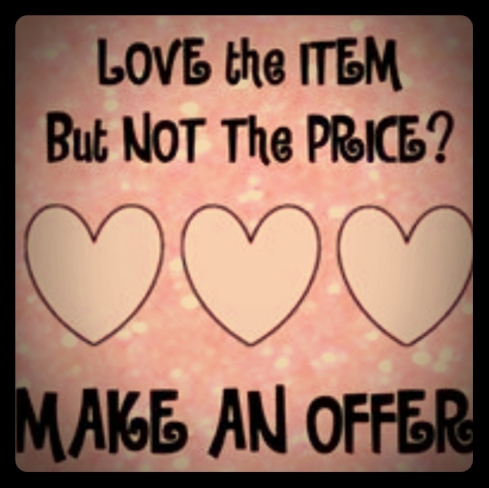 💖 Accepting Reasonable Offers 💖